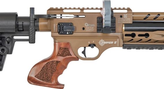 Гвинтівка пневматична Optima Factor Sniper S PCP 4,5 мм FDE | Зображення 4