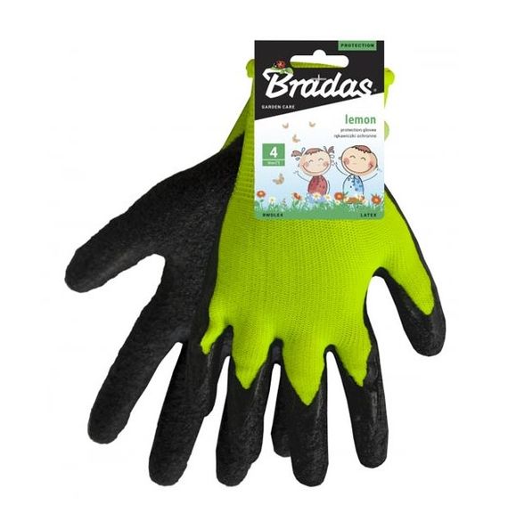 Рукавички захисні Bradas LEMON латекс розмір 6 RWDLE6