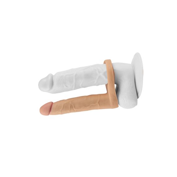 Насадка на член 6.25 The Ultra Soft Double-Vibrating sexstyle | Зображення 1