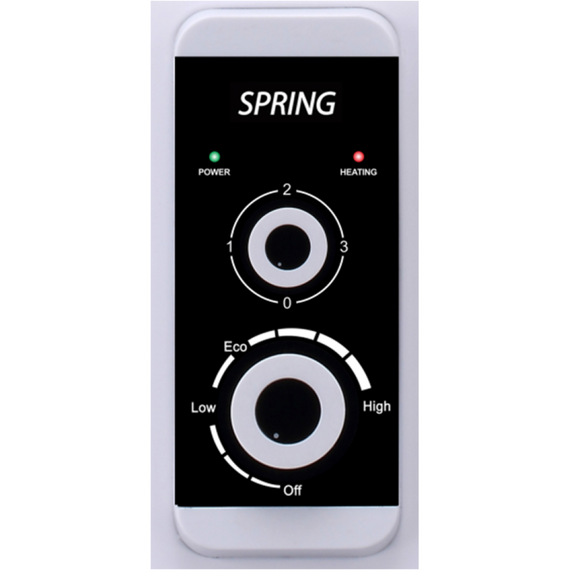 Водонагрівач WILLER Spring, 2,0 кВт, "мокрий" ТЕН, 30 л, прямокутний, універсальний, білий (EVH30R) | Зображення 3