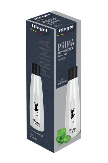Термокружка Ringel Prima Pearl RG-6103-500-0 500 мл біла | Зображення 2