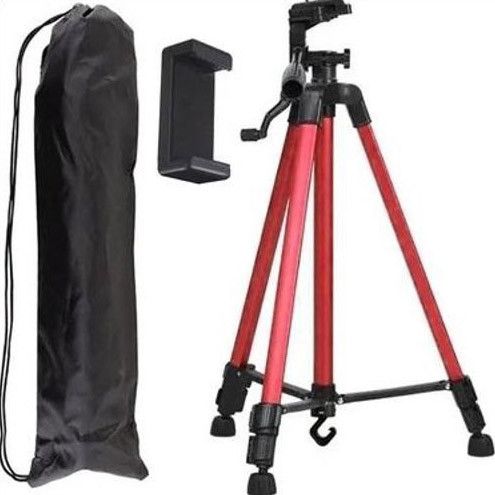 Професійний штатив 3366, тріпод з чохлом! Колір: рожевий | Зображення 2