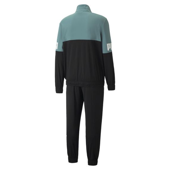 Костюм спортивный мужской Puma Power Poly Suit 848108 50 (черный, полиэстер, эластик, тренировочный, пума) | Зображення 1