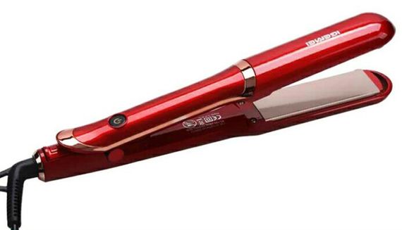 Профессиональный утюжок - выпрямитель Gemei GM-451 с терморегулятором Красный | Зображення 1