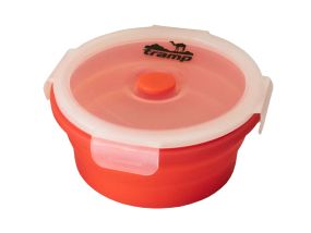 Контейнер складаний з кришкою-кліпсою Tramp (550ml) orange (TRC-088-orange)