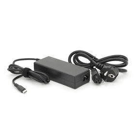 Блок живлення MERLION для ноутбука DELL 90W штекер Type-C, довжина 0,9м + кабель живлення