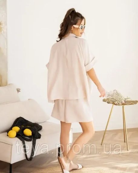 Костюм колір бежевий розміри S, M, L, XL FI_008402 | Зображення 2