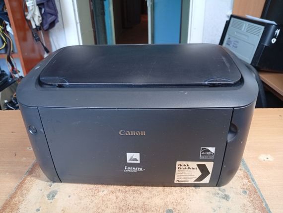 Принтер Б-класс Canon i-SENSYS LBP6020B / Лазерная монохромная печать / 600x600 dpi / A4 / 18 стр/мин / USB 2.0 б/у | Зображення 3