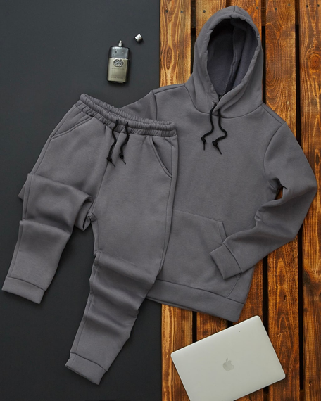 Костюм зима Премиум графит S L