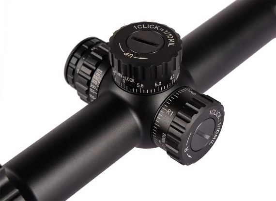 Приціл оптичний XD Precision Black-LR F1 4-24x50 сітка MPX1 | Зображення 7