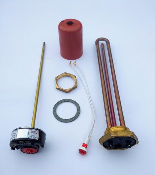 Тен 1500W для літнього душа в зборі з регулятором | Зображення 1