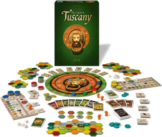 Настольная игра The Castles of Tuscany (Замки Тосканы) | Зображення 1