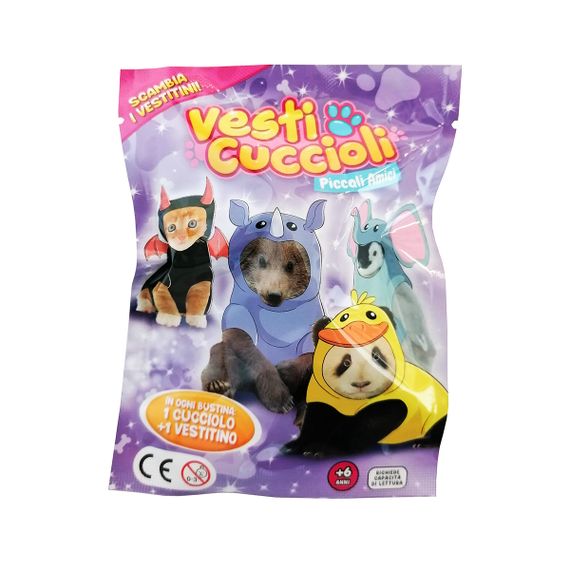 Dress Your Puppy сюрприз игрушка из стретч материала в виде животного Друзья в костюмчиках