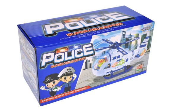 Вертоліт музичний зі світлом в коробці 777-82 | Зображення 3