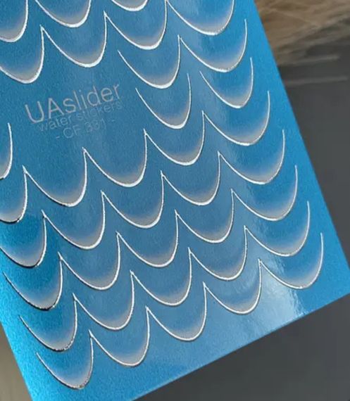 Фольгований слайдер UAslider CF 331 на водяній основі (7x10см) | Зображення 3