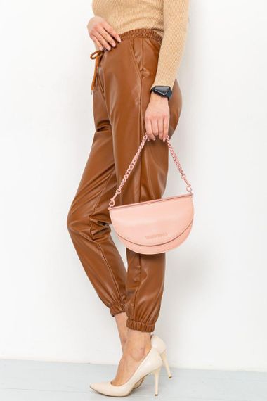 Лосины женские на флисе  цвет коричневый 164R150 | Зображення 2