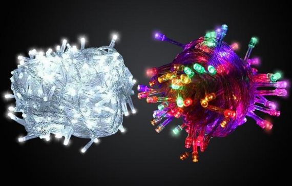 Гирлянда светодиодная LED 200 синяя | Зображення 2