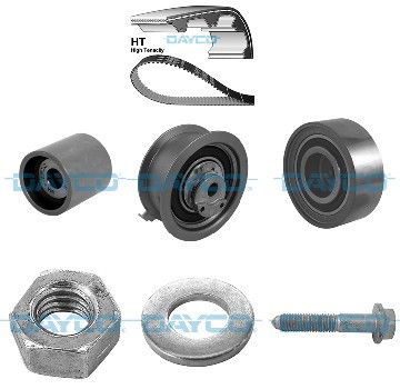 Ремень ГРМ компл. VW Caddy 1.9 SDI/TDI 95-04, Dayco, KTB429,