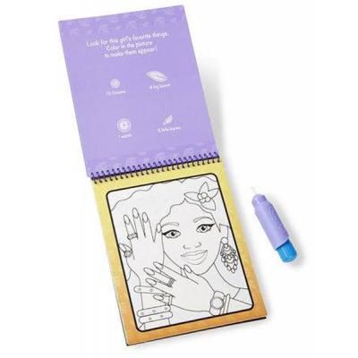 Набор для творчества Melissa&amp;Doug Волшебная водная раскраска Макияж и маникюр (MD19416) | Зображення 1