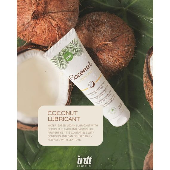 Лубрикант на водній основі з ароматом кокосу Intt Coconut 100 мл | Зображення 2
