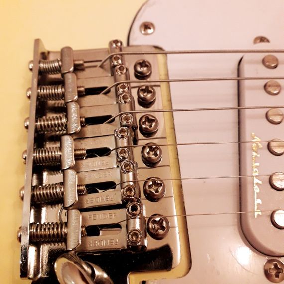 Электрогитара Fender Stratocaster YJM SSS China електрогитара гитара фендер | Зображення 8