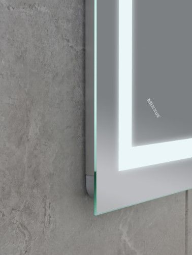 Дзеркало Mixxus Warm MR02-100x60 (годинник, LED-підсвічування, антизапотівання) (MI6003) | Зображення 1