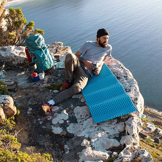 Килимок складний IXPE Naturehike Thickened NH20FCD07, алюмінієва плівка, 25 мм, блакитний | Зображення 5