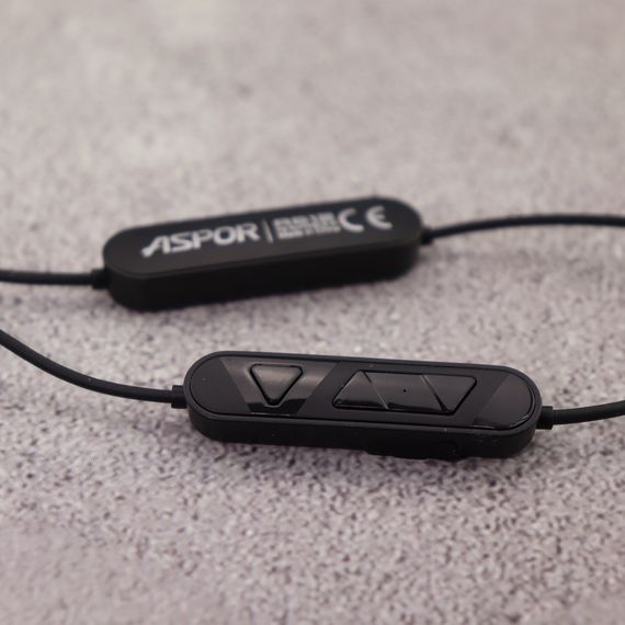 Bluetooth навушники Aspor A612- чорний | Зображення 3