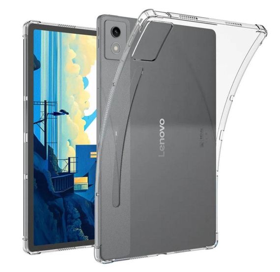 Силіконовий чохол бампер Primolux Silicone для планшета Lenovo Idea Tab Pro 2025 / Xiaoxin Pad Pro 2nd 12.7" - Clear | Зображення 1