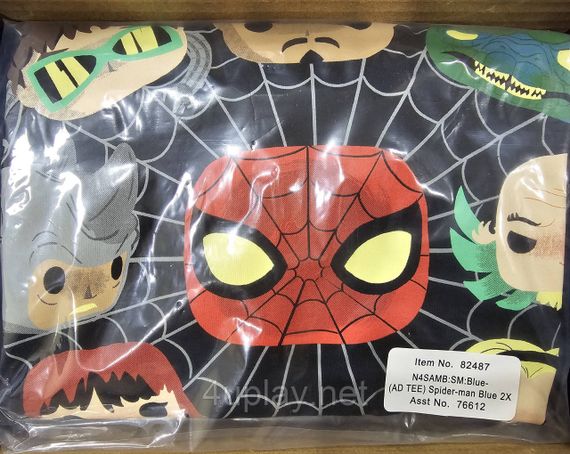 Коробка Фанко Поп Человек Паук Оригинал Funko Pop Marvel Collector Corps Spider-Man Blue Box 2XL | Зображення 5