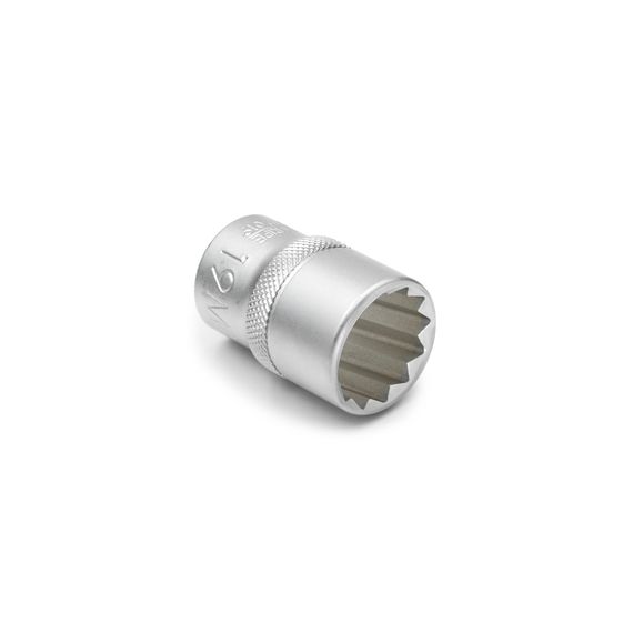 Головка торцева коротка 1/2IN, 12-гр., SW18, RED STRIPE | Зображення 1