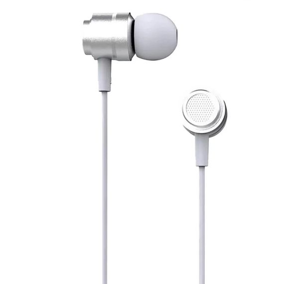 Наушники XO EP6 metal mic White Супер басы | Зображення 1