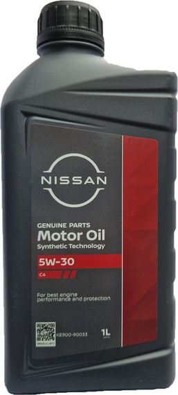 Моторна олива Nissan Genuine Motor Oil 5W-30 1л.