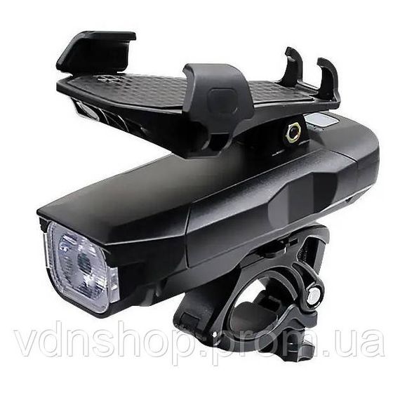 Потужний велосипедний ліхтар в алюмінієвому корпусі, Ліхтар для велоподорожей, Фара велосипедна передня WA-76 | Зображення 2