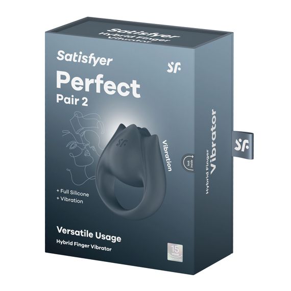 Вібратор на палець та ерекційне кільце 2в1 Satisfyer Perfect Pair 2 | Зображення 8