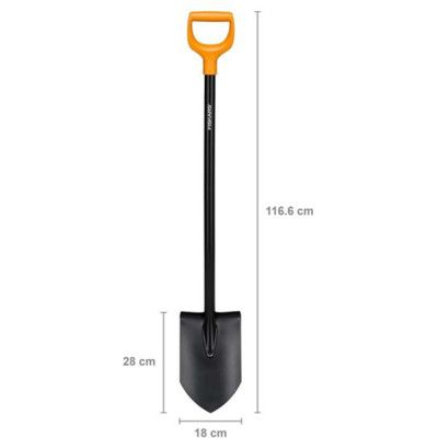 Лопата Fiskars Solid, 117 см, 1.85кг (заміна 1003455) (1066716) | Зображення 4