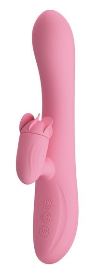 Вибратор с вращающимся стимулятором клитора Pretty Love - GINA 4 rotation 7 vibration, BW-067003-1 Sex Aura | Зображення 1