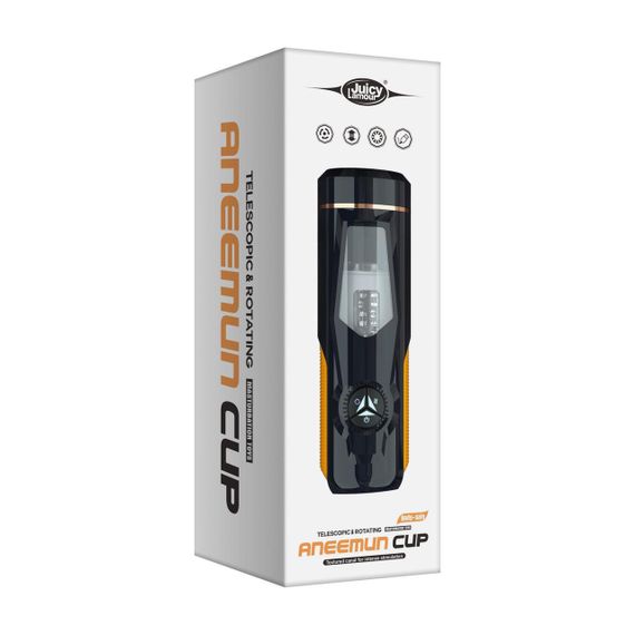 Мастурбатор “Aneemun Cup” 3D-вращение и телескопика Sex Aura | Зображення 1