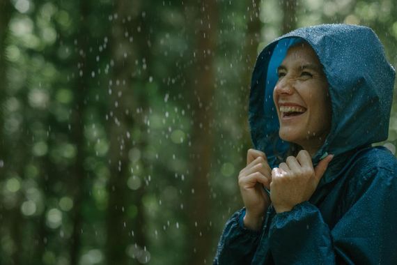 Дощовик жіночий Raincut для туризму синій - S/M | Зображення 9