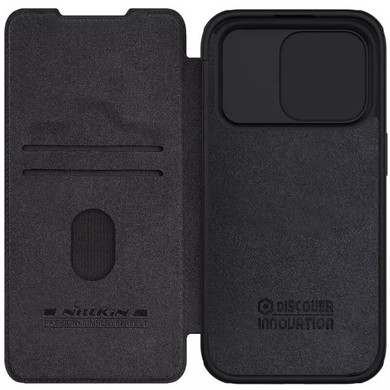 Шкіряний чохол-книжка Nillkin Qin Pro Camshield для Apple iPhone 15 Pro Max (6.7") | Зображення 6