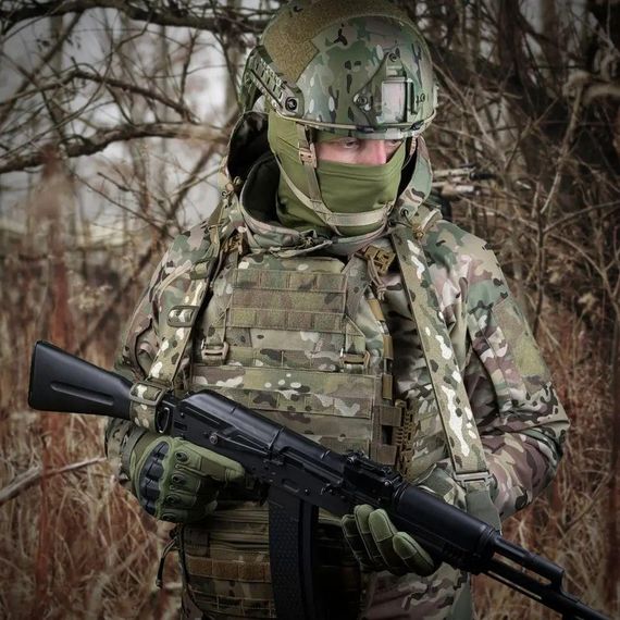 Ремінь  одно/двоточковий для АК, AR   карабіном H&K та за звуження прикладу мультикам | Зображення 2