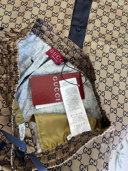 Комплект Gucci Printed Beige бежевий (футболка + шорти) sp127 | Зображення 2