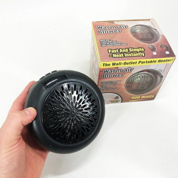 Тепловентилятор компактный, Качественный напольный обогреватель для дома, Тепловентилятор 2000w XB-39 | Зображення 6