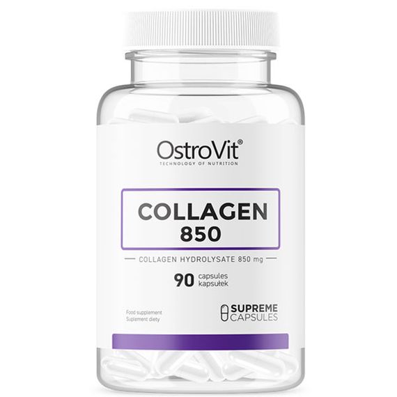 Колаген Ostrovit Supreme Capsules Collagen 850 mg 90caps
