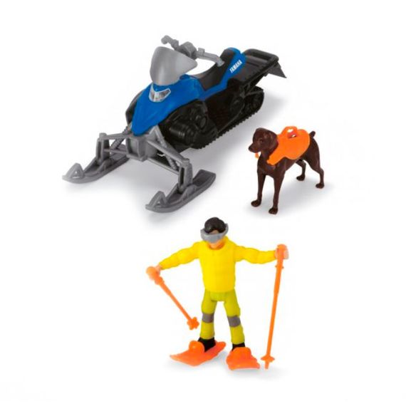 Ігровий набір Плейлайф Снігохід з фігуркою та аксесуарами довжина 15 см | Зображення 1