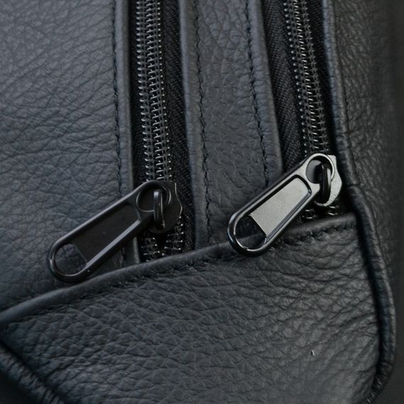 Мужская барсетка на пояс  / Нагрудная сумка бананка вместительная / Сумка мужская VK-443 поясная бананка | Зображення 3