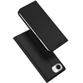 Чохол-книжка Dux Ducis з кишенею для візиток для Apple iPhone 16e (6.1") Чорний