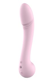 Вибратор классический для стимуляции точки G Dream Toys Amour Lea, розовый sexstyle