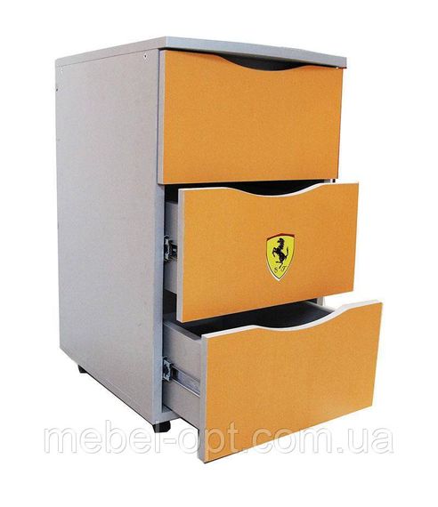 Детская кровать-комната Bed-Room 4 Ferrari красная спальное место 1700х800 мм | Зображення 6