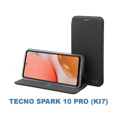 Чехол для мобильного телефона BeCover Exclusive Tecno Spark 10 Pro (KI7) Black (710268) | Зображення 5